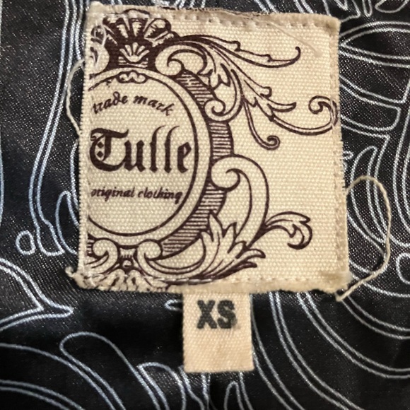 Tulle Wool Jacket - Picture 2 of 5